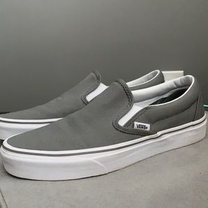 Vans worn 3 times size 10 dark grey